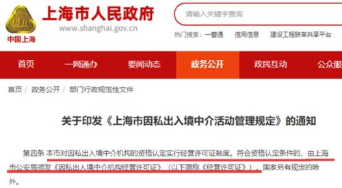 因私出入境中介服务 误解与真相